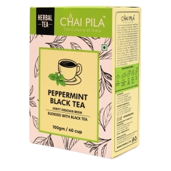 Peppermint Herbal Black Tea