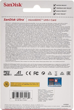 SanDisk Ultra® 64GB MicroSDXC™ UHS-I, 140MB/s R Memory Card