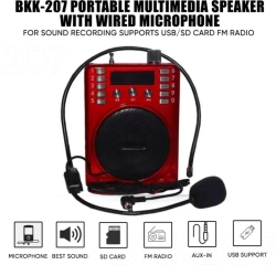 BKK SPEAKER WITH WIRED MICROPHONE