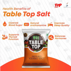 Table Top Refined Iodised Salt 1 Kg