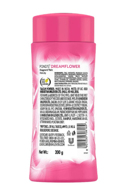 Pond's Dreamflower Fragrant Talcum Powder - Pink Lily