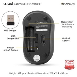 Lapcare Safari Wireless Mouse