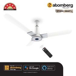 Atomberg Studio Smart+ 1200mm BLDC Motor 5 Star Rated Ceiling Fan With Remote