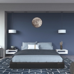 Moon Theme Wall Clock With Numerals