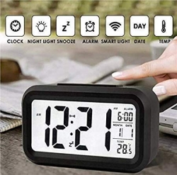 Digital Alarm Clock For Home Bedroom With Smart