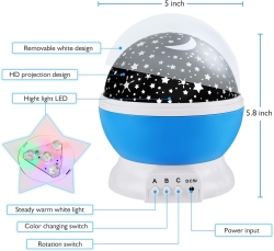 Star Master Planetarium Night Light Projector