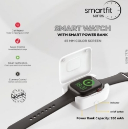 U&i Launches UISW 7776 Smartwatch With PowerBank