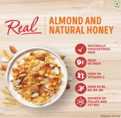 Kellogg's Corn Flakes With Real Almond & Honey