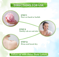 Mamaearth Ubtan Body Wash For Glowing Skin