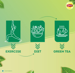 Lipton Green Tea Honey Lemon: 100 Tea-Bags