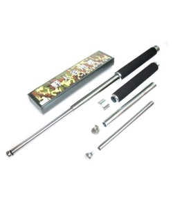 Multifunction Portable Heavy Metal Collapsible Stainless Steel Safety Stick